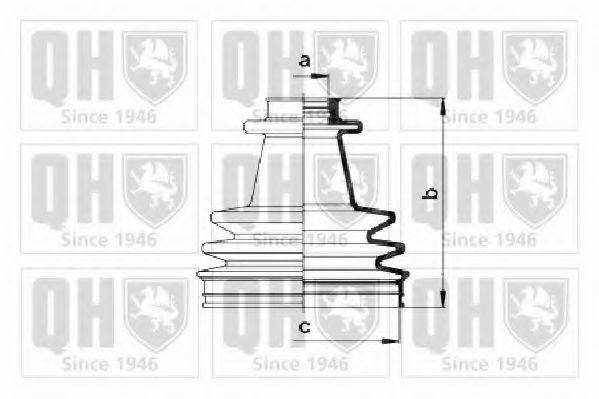 QUINTON HAZELL QJB2265 Комплект пильника, приводний вал