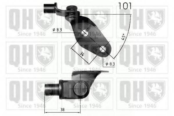 QUINTON HAZELL QTS840234 Газова пружина, кришка багажника