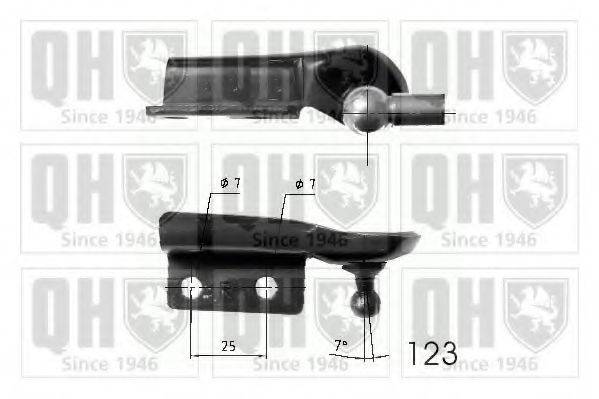 QUINTON HAZELL QTS840251 Газова пружина, кришка багажника