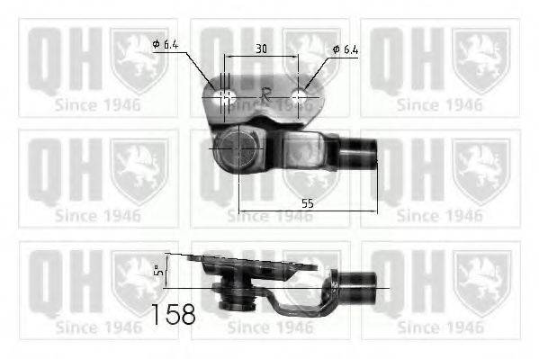 QUINTON HAZELL QTS840278 Газова пружина, кришка багажника