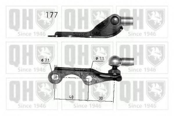 QUINTON HAZELL QTS840293 Газова пружина, кришка багажника