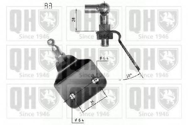 QUINTON HAZELL QTS840231 Газова пружина, кришка багажника