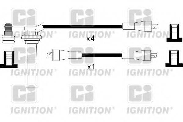 QUINTON HAZELL XC1018 Комплект дротів запалювання