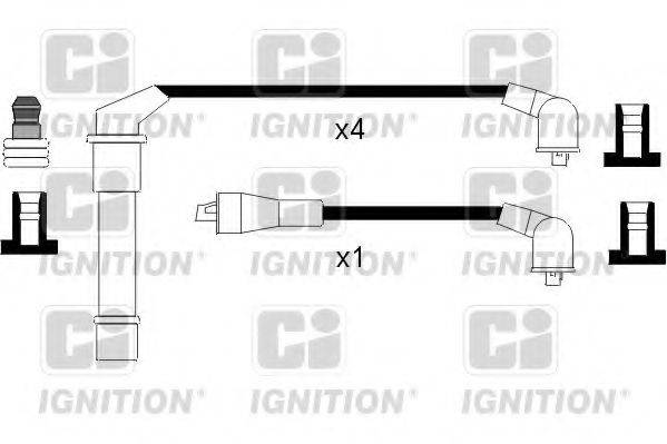 QUINTON HAZELL XC1034 Комплект дротів запалювання