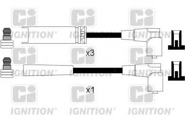 QUINTON HAZELL XC1080 Комплект дротів запалювання