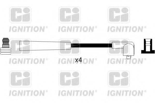 QUINTON HAZELL XC1081 Комплект дротів запалювання