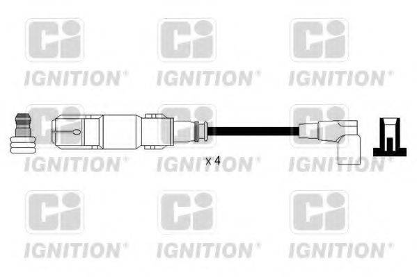 QUINTON HAZELL XC1124 Комплект дротів запалювання