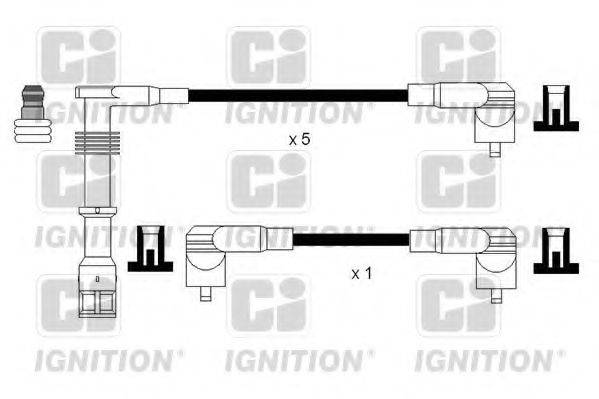 QUINTON HAZELL XC1156 Комплект дротів запалювання