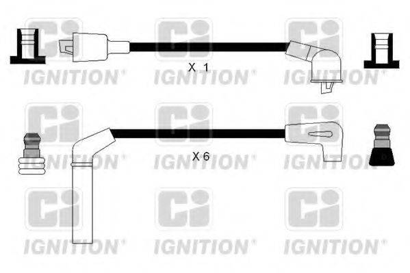 QUINTON HAZELL XC1165 Комплект дротів запалювання