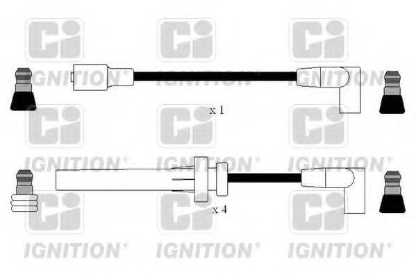 QUINTON HAZELL XC1167 Комплект дротів запалювання