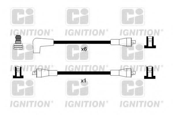 QUINTON HAZELL XC648 Комплект дротів запалювання