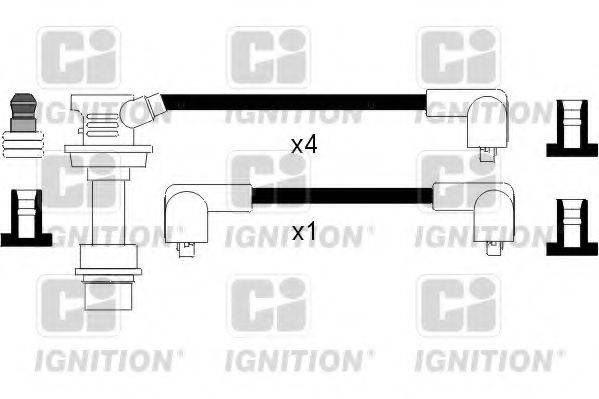 QUINTON HAZELL XC875 Комплект дротів запалювання