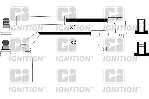 QUINTON HAZELL XC957 Комплект дротів запалювання