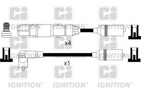 QUINTON HAZELL XC958 Комплект дротів запалювання