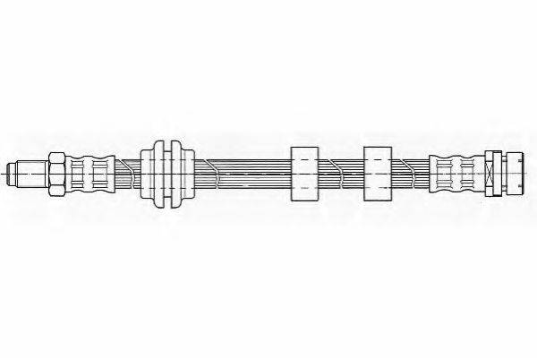 FERODO FHY2117 Гальмівний шланг