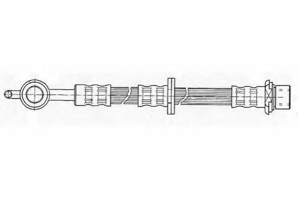 FERODO FHY2333 Гальмівний шланг