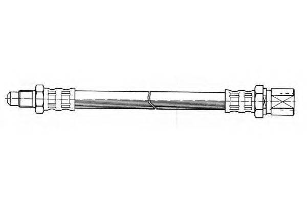 FERODO FHY2486 Гальмівний шланг