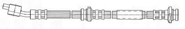 FERODO FHY2591 Гальмівний шланг