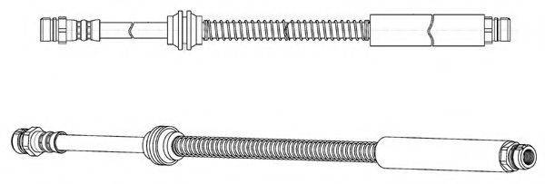 FERODO FHY2773 Гальмівний шланг