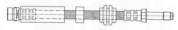 FERODO FHY2994 Гальмівний шланг