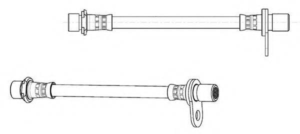 FERODO FHY3280 Гальмівний шланг