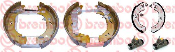 BREMBO K24038 Комплект гальмівних колодок