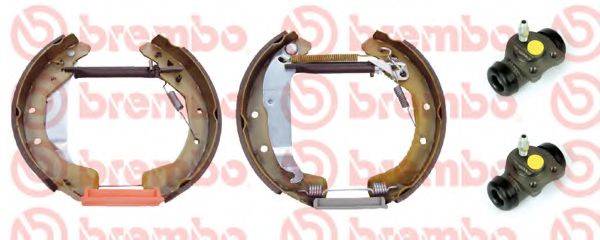 BREMBO K59037 Комплект гальмівних колодок