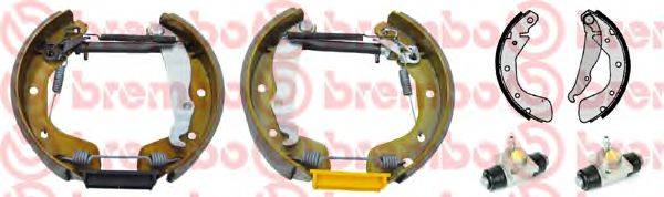 BREMBO K59044 Комплект гальмівних колодок