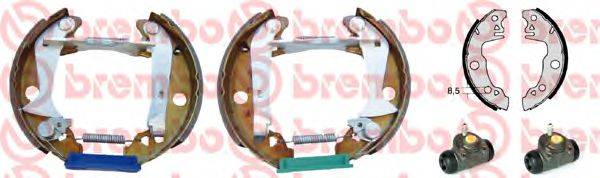 BREMBO K61022 Комплект гальмівних колодок