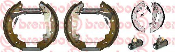 BREMBO K68015 Комплект гальмівних колодок