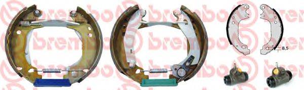 BREMBO K68026 Комплект гальмівних колодок