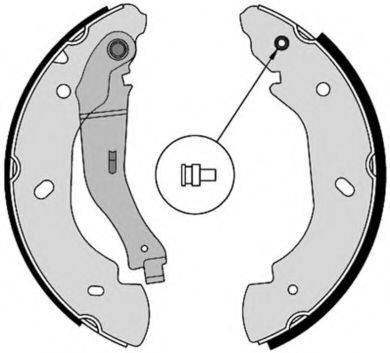 BREMBO S24538 Комплект гальмівних колодок