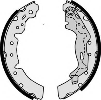 BREMBO S83510 Комплект гальмівних колодок