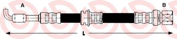 BREMBO T15005 Гальмівний шланг