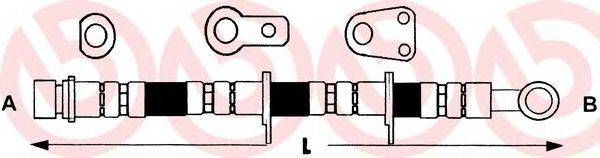 BREMBO T28001 Гальмівний шланг