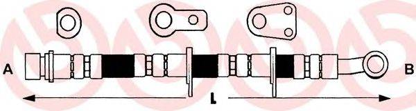 BREMBO T28064 Гальмівний шланг