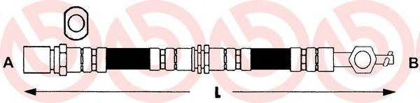 BREMBO T83032 Гальмівний шланг