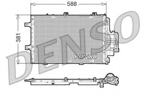 DENSO DCN20020 Конденсатор, кондиціонер