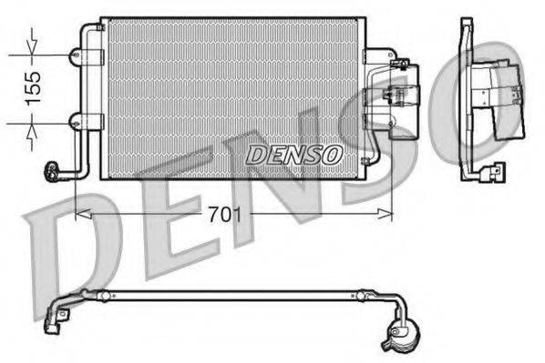 DENSO DCN32025 Конденсатор, кондиціонер