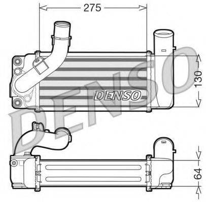 DENSO DIT50001 Інтеркулер