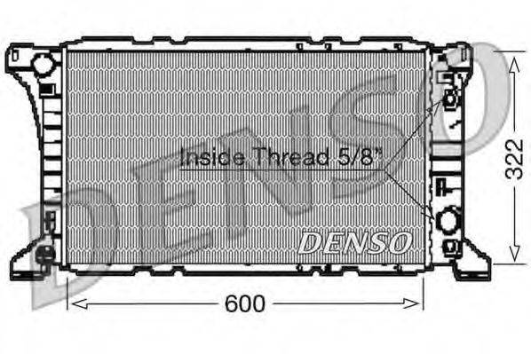 DENSO DRM10096 Радіатор, охолодження двигуна