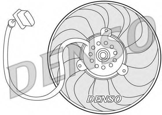 DENSO DER32004 Вентилятор, охолодження двигуна