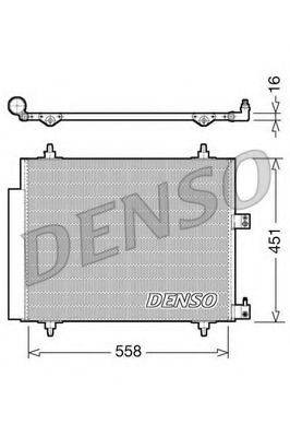 DENSO DCN21005 Конденсатор, кондиціонер