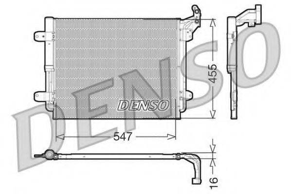 DENSO DCN32062 Конденсатор, кондиціонер