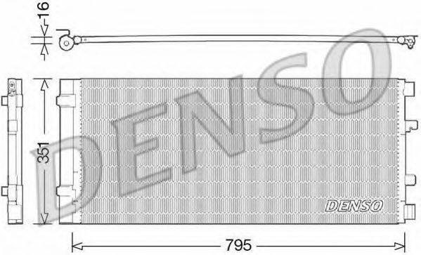 DENSO DCN23037 Конденсатор, кондиціонер