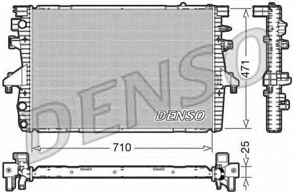 DENSO DRM32039 Радіатор, охолодження двигуна