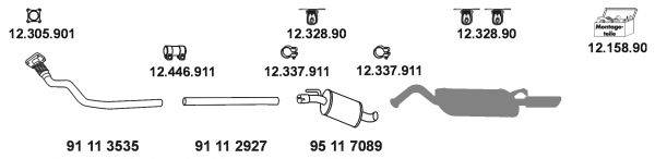 EBERSPACHER 12978 Система випуску ОГ