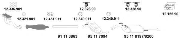 EBERSPACHER 12995 Система випуску ОГ