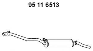 EBERSPACHER 95116513 Глушник вихлопних газів кінцевий