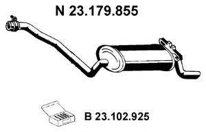 EBERSPACHER 23179855 Глушник вихлопних газів кінцевий